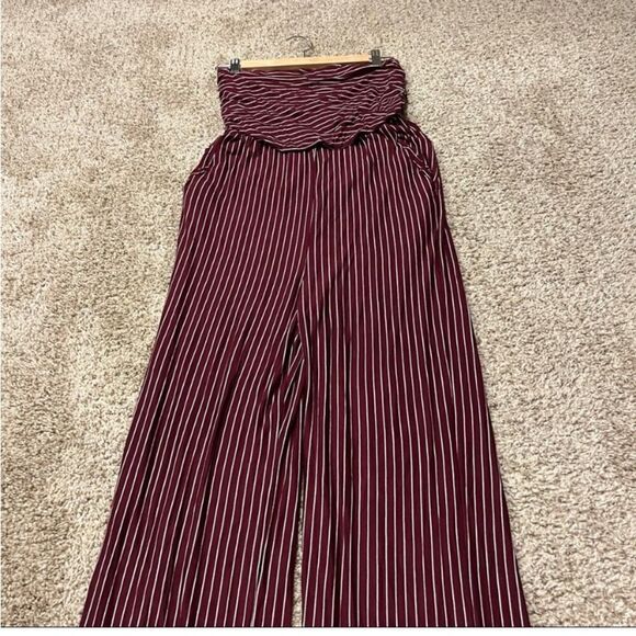 Altar'd State Small Boho Strapless Striped Jumpsuit - Picture 3 of 16